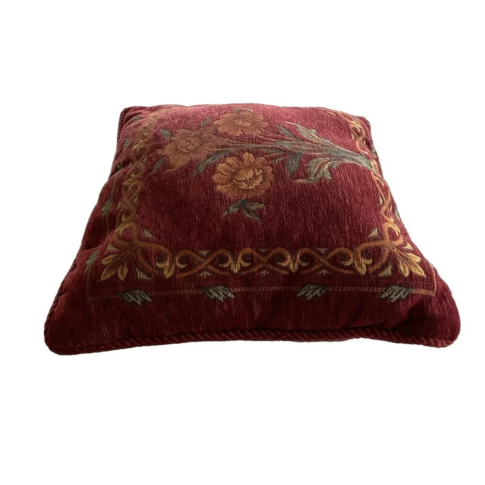 Unbranded Floral Tapestry Pillow 15